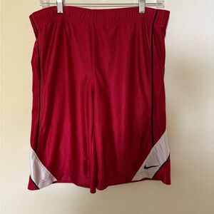Red Nike Athletic Shorts